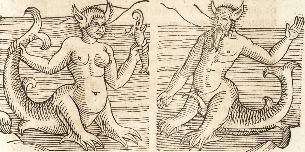 An illustration from Prodigiorvm ac ostentorvm chronicon : quae praeter naturae ordinem, motum, et operationem, et in svperioribus & his inferioribus mundi regionibus, ab exordio mundi usque ad haec nostra tempora, acciderunt ..., 1557, leaf 328