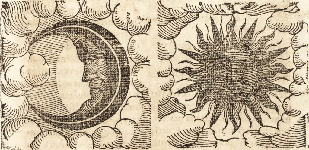 An illustration from Prodigiorvm ac ostentorvm chronicon : quae praeter naturae ordinem, motum, et operationem, et in svperioribus & his inferioribus mundi regionibus, ab exordio mundi usque ad haec nostra tempora, acciderunt ..., 1557, leaf 350