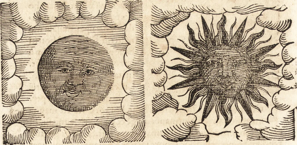 An illustration from Prodigiorvm ac ostentorvm chronicon : quae praeter naturae ordinem, motum, et operationem, et in svperioribus & his inferioribus mundi regionibus, ab exordio mundi usque ad haec nostra tempora, acciderunt ..., 1557, leaf 351