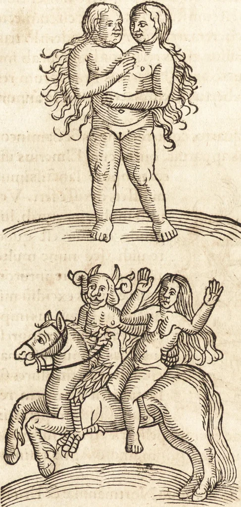 An illustration from Prodigiorvm ac ostentorvm chronicon : quae praeter naturae ordinem, motum, et operationem, et in svperioribus & his inferioribus mundi regionibus, ab exordio mundi usque ad haec nostra tempora, acciderunt ..., 1557, leaf 389