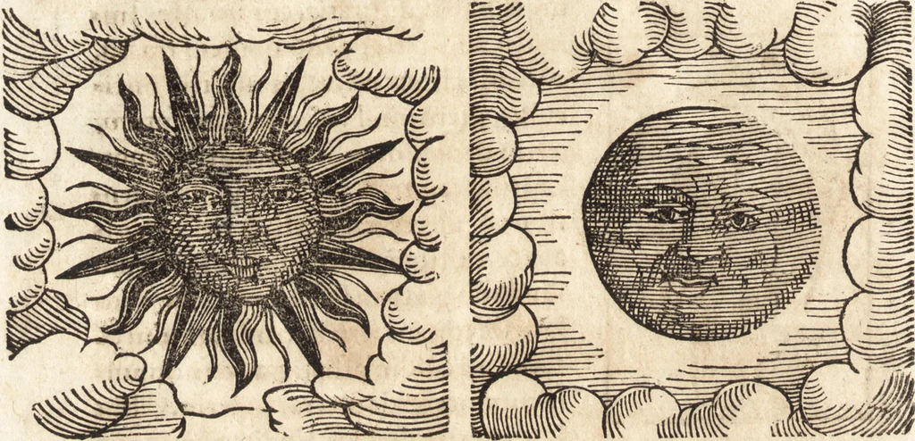 An illustration from Prodigiorvm ac ostentorvm chronicon : quae praeter naturae ordinem, motum, et operationem, et in svperioribus & his inferioribus mundi regionibus, ab exordio mundi usque ad haec nostra tempora, acciderunt ..., 1557, leaf 455