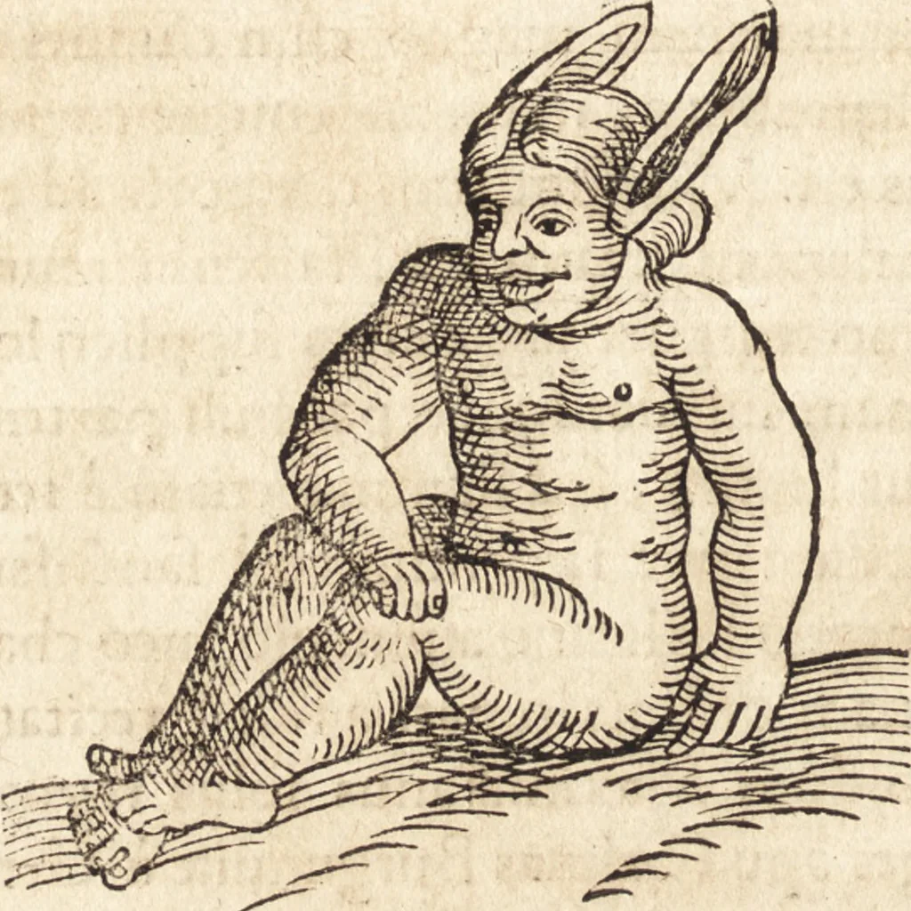 An illustration from Prodigiorvm ac ostentorvm chronicon : quae praeter naturae ordinem, motum, et operationem, et in svperioribus & his inferioribus mundi regionibus, ab exordio mundi usque ad haec nostra tempora, acciderunt ..., 1557, leaf 503