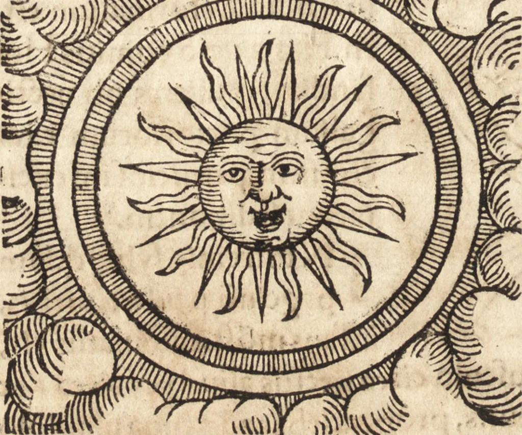 An illustration from Prodigiorvm ac ostentorvm chronicon : quae praeter naturae ordinem, motum, et operationem, et in svperioribus & his inferioribus mundi regionibus, ab exordio mundi usque ad haec nostra tempora, acciderunt ..., 1557, leaf 543