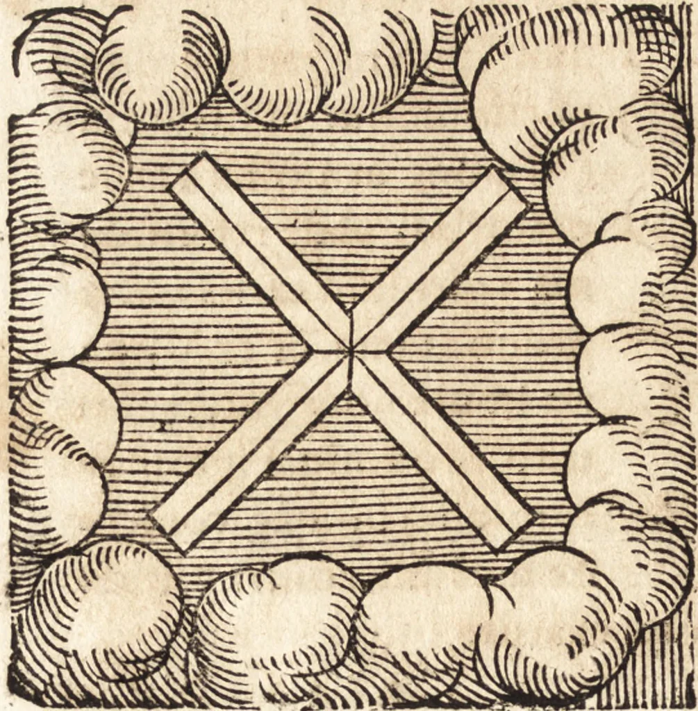 An illustration from Prodigiorvm ac ostentorvm chronicon : quae praeter naturae ordinem, motum, et operationem, et in svperioribus & his inferioribus mundi regionibus, ab exordio mundi usque ad haec nostra tempora, acciderunt ..., 1557, leaf 547