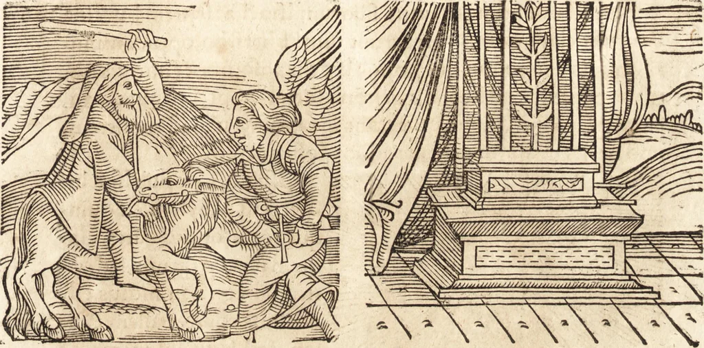 An illustration from Prodigiorvm ac ostentorvm chronicon : quae praeter naturae ordinem, motum, et operationem, et in svperioribus & his inferioribus mundi regionibus, ab exordio mundi usque ad haec nostra tempora, acciderunt ..., 1557, leaf 56