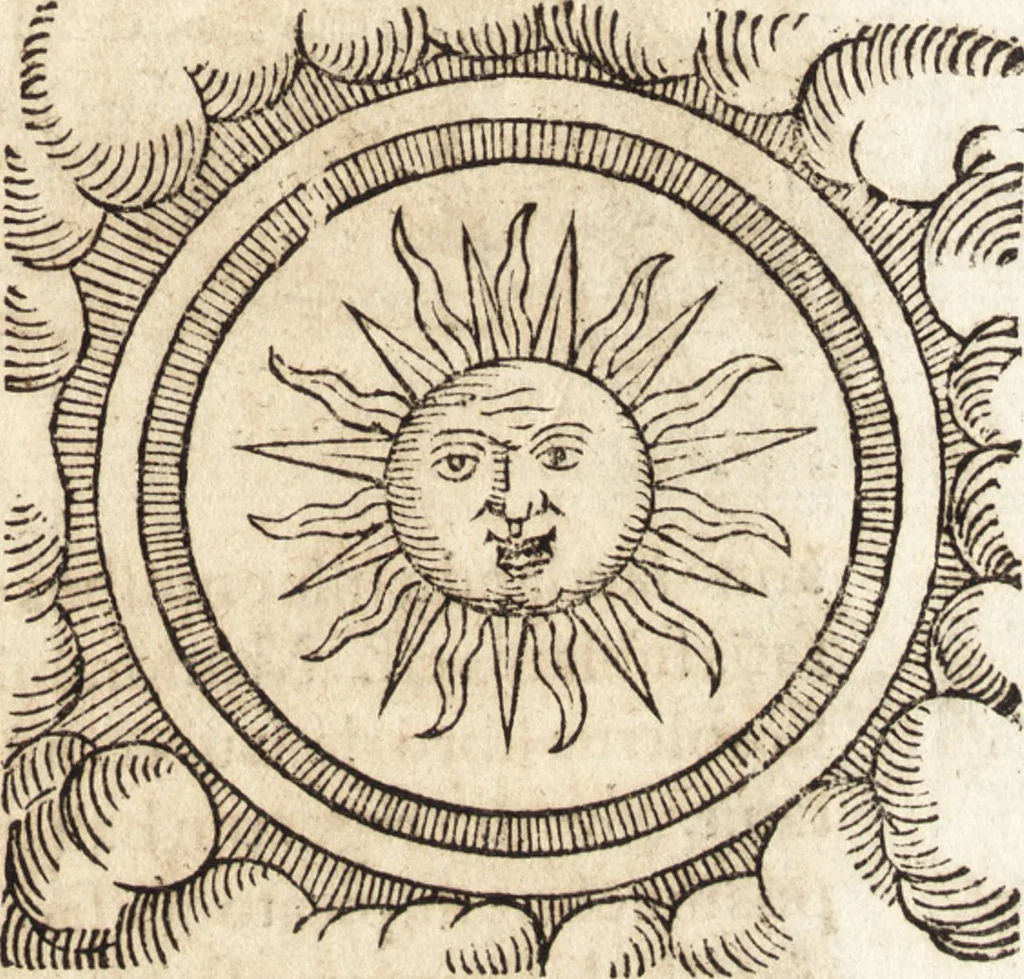 An illustration from Prodigiorvm ac ostentorvm chronicon : quae praeter naturae ordinem, motum, et operationem, et in svperioribus & his inferioribus mundi regionibus, ab exordio mundi usque ad haec nostra tempora, acciderunt ..., 1557, leaf 562