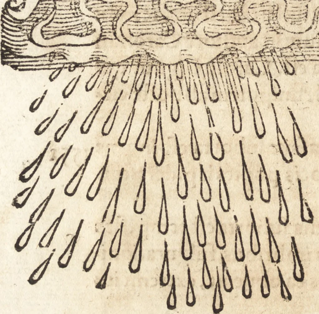 An illustration from Prodigiorvm ac ostentorvm chronicon : quae praeter naturae ordinem, motum, et operationem, et in svperioribus & his inferioribus mundi regionibus, ab exordio mundi usque ad haec nostra tempora, acciderunt ..., 1557, leaf 623