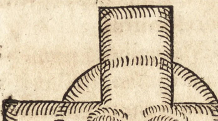 An illustration from Prodigiorvm ac ostentorvm chronicon : quae praeter naturae ordinem, motum, et operationem, et in svperioribus & his inferioribus mundi regionibus, ab exordio mundi usque ad haec nostra tempora, acciderunt ..., 1557, leaf 646