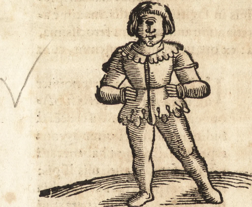 An illustration from Prodigiorvm ac ostentorvm chronicon : quae praeter naturae ordinem, motum, et operationem, et in svperioribus & his inferioribus mundi regionibus, ab exordio mundi usque ad haec nostra tempora, acciderunt ..., 1557, leaf 679