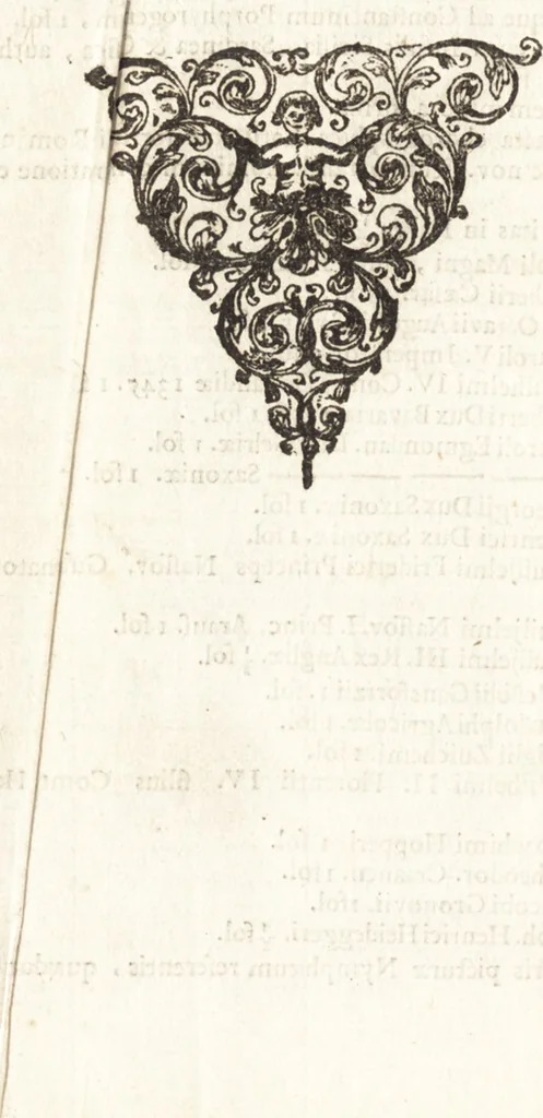 An illustration from Q. Curtius Rufus De rebus gestis Alexandri Magni : cum commentariis Raderi, Bongarsii, Popmae, Salmaaii, Gronovii, Loccenii & Freinshemii : hujusque & vetustioribus supplementis, nec non locorum difficiliorum interpretatione, & indice philologico locupletissimo rerum & verborum : accedunt figurae aeneae ad historiam Alexandri Magni apud curtium illustrandam necessariae, 1696, leaf 1041
