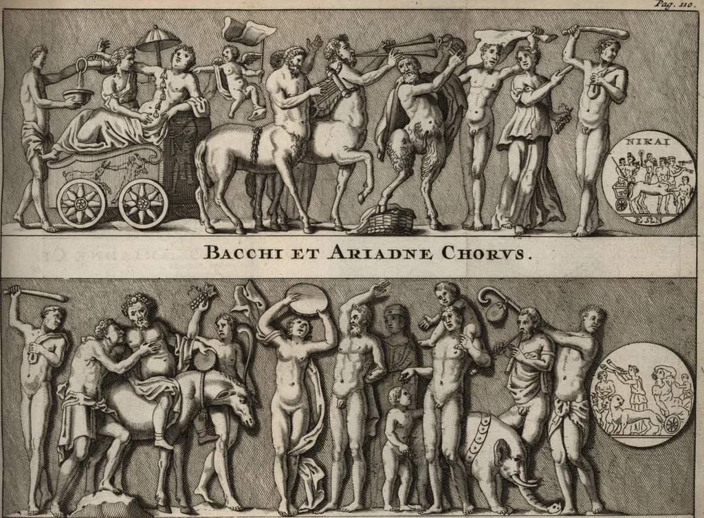 An illustration from Q. Curtius Rufus De rebus gestis Alexandri Magni : cum commentariis Raderi, Bongarsii, Popmae, Salmaaii, Gronovii, Loccenii & Freinshemii : hujusque & vetustioribus supplementis, nec non locorum difficiliorum interpretatione, & indice philologico locupletissimo rerum & verborum : accedunt figurae aeneae ad historiam Alexandri Magni apud curtium illustrandam necessariae, 1696, leaf 142