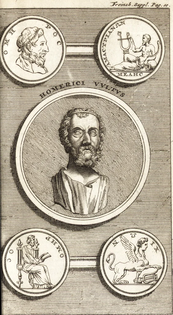 An illustration from Q. Curtius Rufus De rebus gestis Alexandri Magni : cum commentariis Raderi, Bongarsii, Popmae, Salmaaii, Gronovii, Loccenii & Freinshemii : hujusque & vetustioribus supplementis, nec non locorum difficiliorum interpretatione, & indice philologico locupletissimo rerum & verborum : accedunt figurae aeneae ad historiam Alexandri Magni apud curtium illustrandam necessariae, 1696, leaf 912