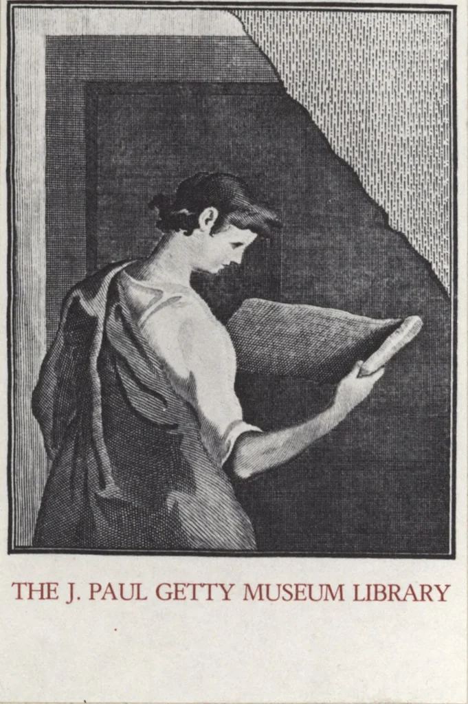 An illustration from Raccolta di lettere sulla pittura, scultura, ed architettura scritte da' più celebri professori che in dette art fiorirono dal secolo XV. al XVII, 1754, leaf 1