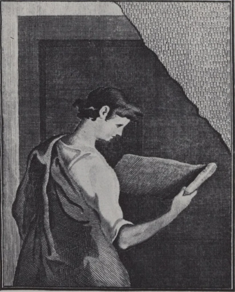 An illustration from Raccolta di lettere sulla pittura, scultura, ed architettura scritte da' più celebri professori che in dette art fiorirono dal secolo XV. al XVII, 1754, leaf 1