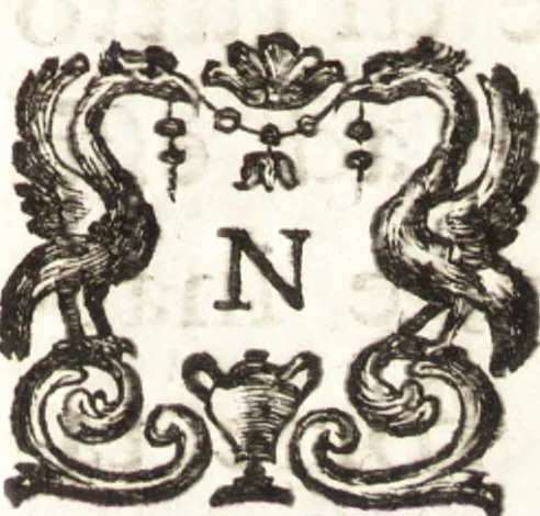 An illustration from Raccolta di lettere sulla pittura, scultura, ed architettura scritte da' più celebri professori che in dette art fiorirono dal secolo XV. al XVII, 1754, leaf 6