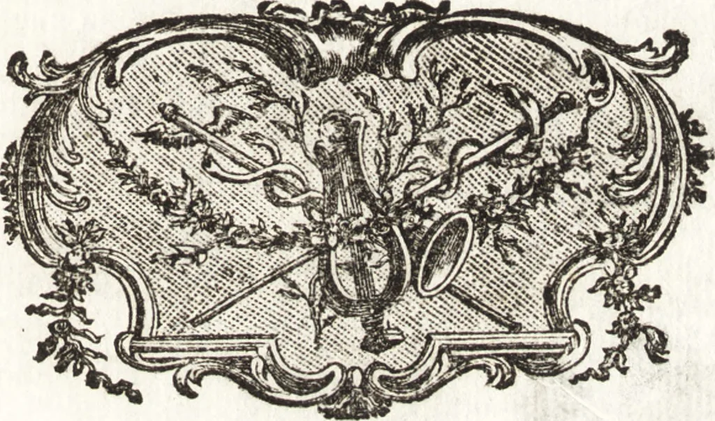 An illustration from Raccolta di lettere sulla pittura, scultura, ed architettura scritte da' più celebri professori che in dette art fiorirono dal secolo XV. al XVII, 1754, leaf 4