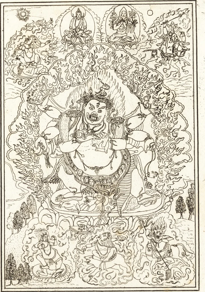 An illustration from Recherches sur l'origine, l'esprit et les progrès des arts de la Grèce : sur leur connexion avec les arts et la religion de plus anciens peuples connus : sur les monumens antiques de l'Inde, de la Perse, du reste de l'Asie, de l'Europe et de l'Égypte, 1785, leaf 602