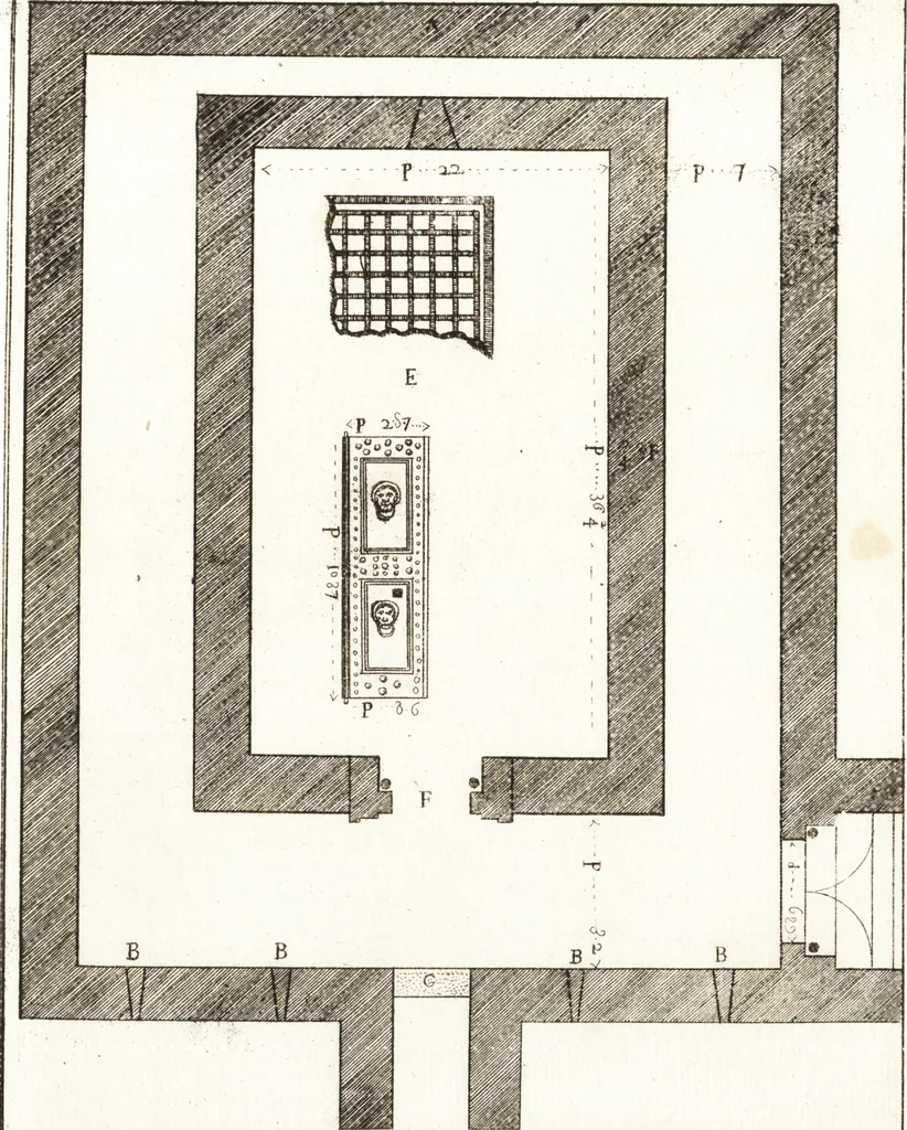 An illustration from Recherches sur l'origine, l'esprit et les progrès des arts de la Grèce : sur leur connexion avec les arts et la religion de plus anciens peuples connus : sur les monumens antiques de l'Inde, de la Perse, du reste de l'Asie, de l'Europe et de l'Égypte, 1785, leaf 520