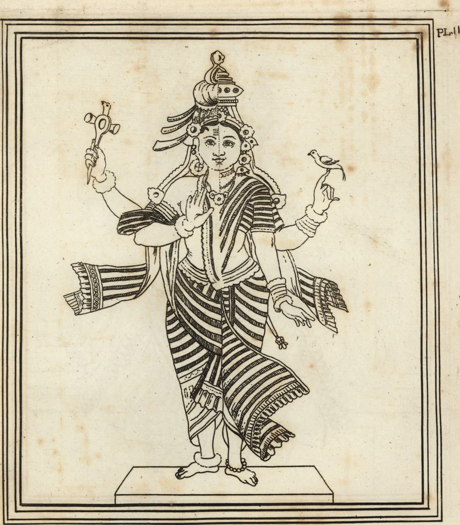 An illustration from Recherches sur l'origine, l'esprit et les progrès des arts de la Grèce : sur leur connexion avec les arts et la religion de plus anciens peuples connus : sur les monumens antiques de l'Inde, de la Perse, du reste de l'Asie, de l'Europe et de l'Égypte, 1785, leaf 202