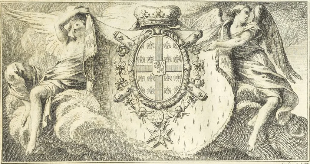 An illustration from Recueil des plans, coupes et elévations du nouvel Hôtel de ville de Rouen : dont la construction a été commencée en mai 1757, et avec les plans d'un accroissement et autres ouvrages projettés par cette ville, 1758, leaf 10