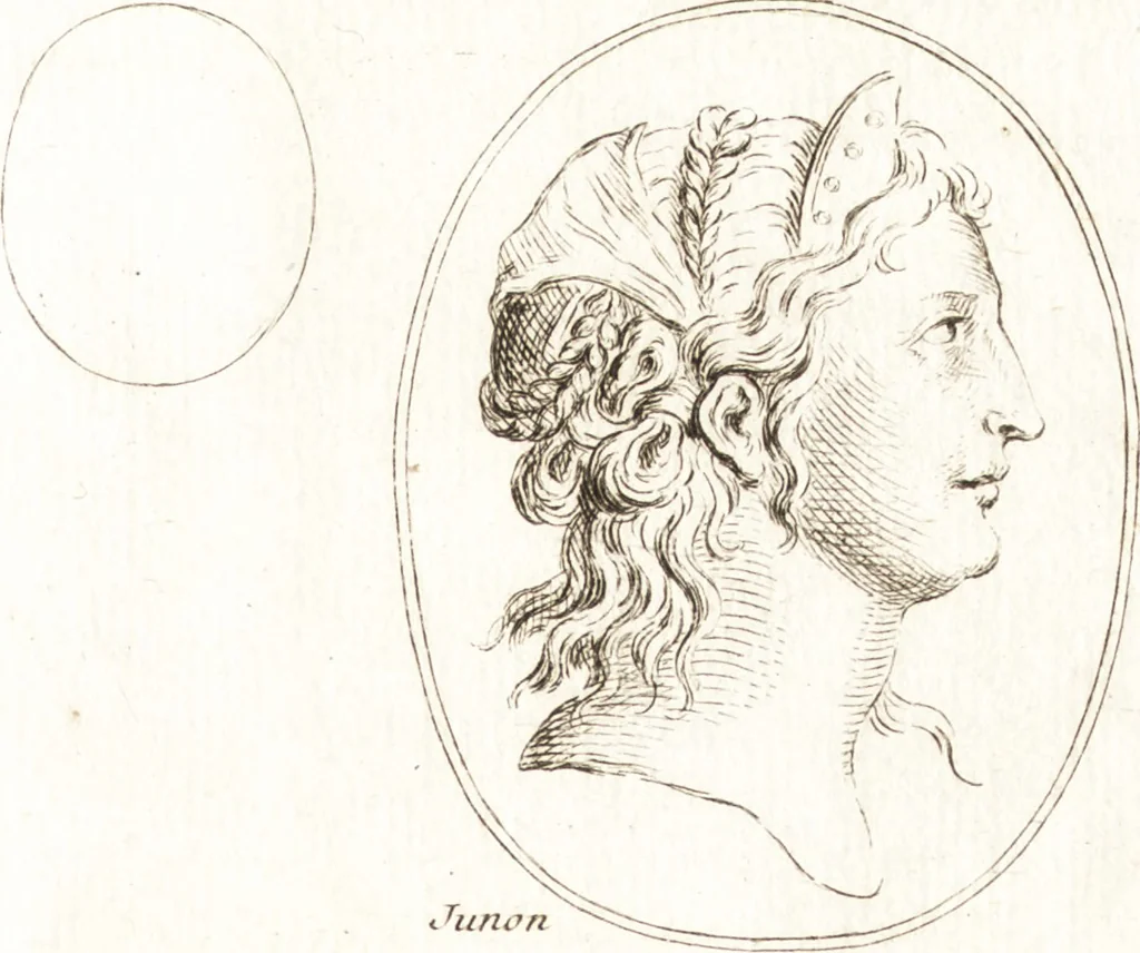 An illustration from Recueil de trois cent têtes et sujets de composition [graphic], 1775, leaf 12