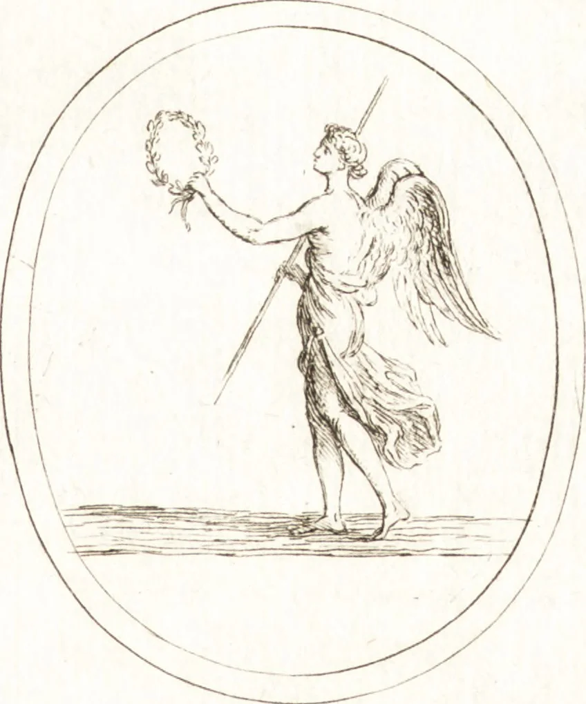 An illustration from Recueil de trois cent têtes et sujets de composition [graphic], 1775, leaf 124