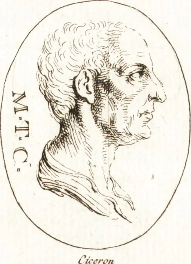An illustration from Recueil de trois cent têtes et sujets de composition [graphic], 1775, leaf 14