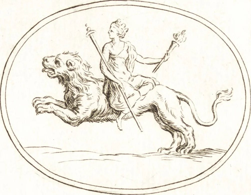 An illustration from Recueil de trois cent têtes et sujets de composition [graphic], 1775, leaf 162
