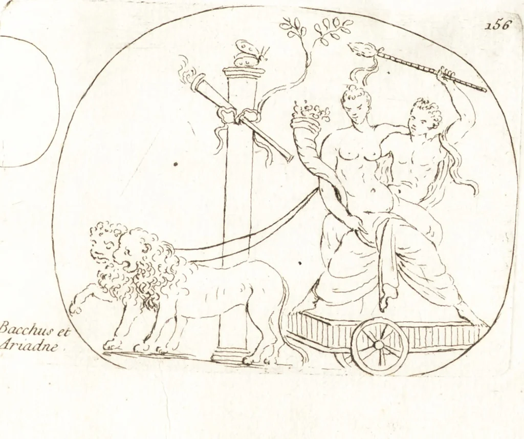 An illustration from Recueil de trois cent têtes et sujets de composition [graphic], 1775, leaf 164