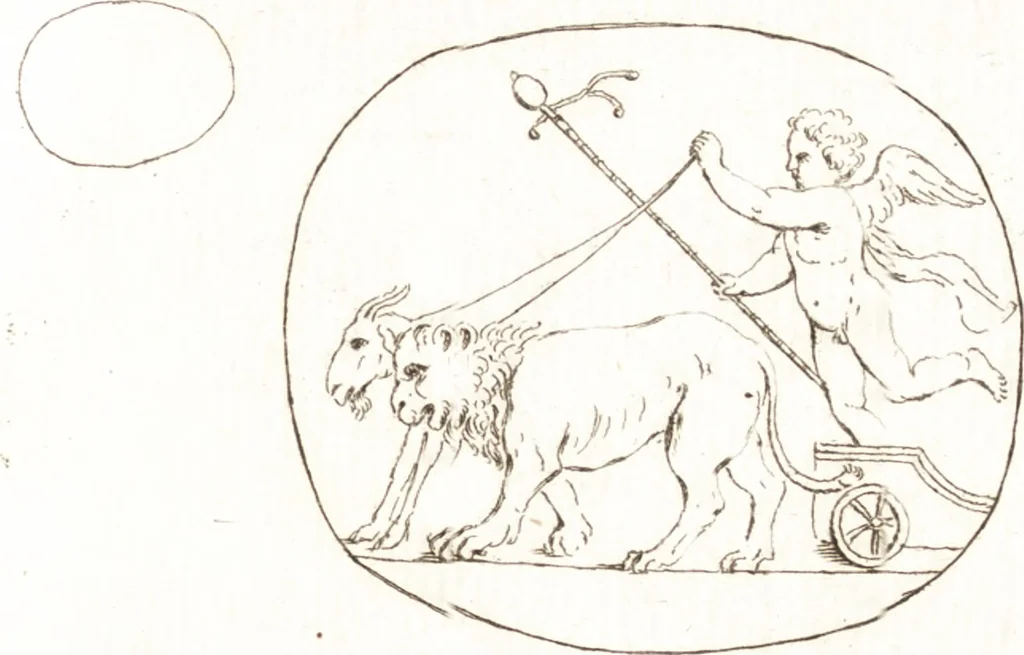 An illustration from Recueil de trois cent têtes et sujets de composition [graphic], 1775, leaf 172