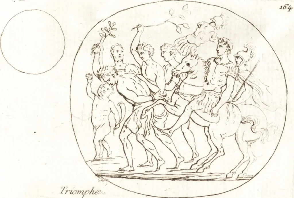 An illustration from Recueil de trois cent têtes et sujets de composition [graphic], 1775, leaf 172
