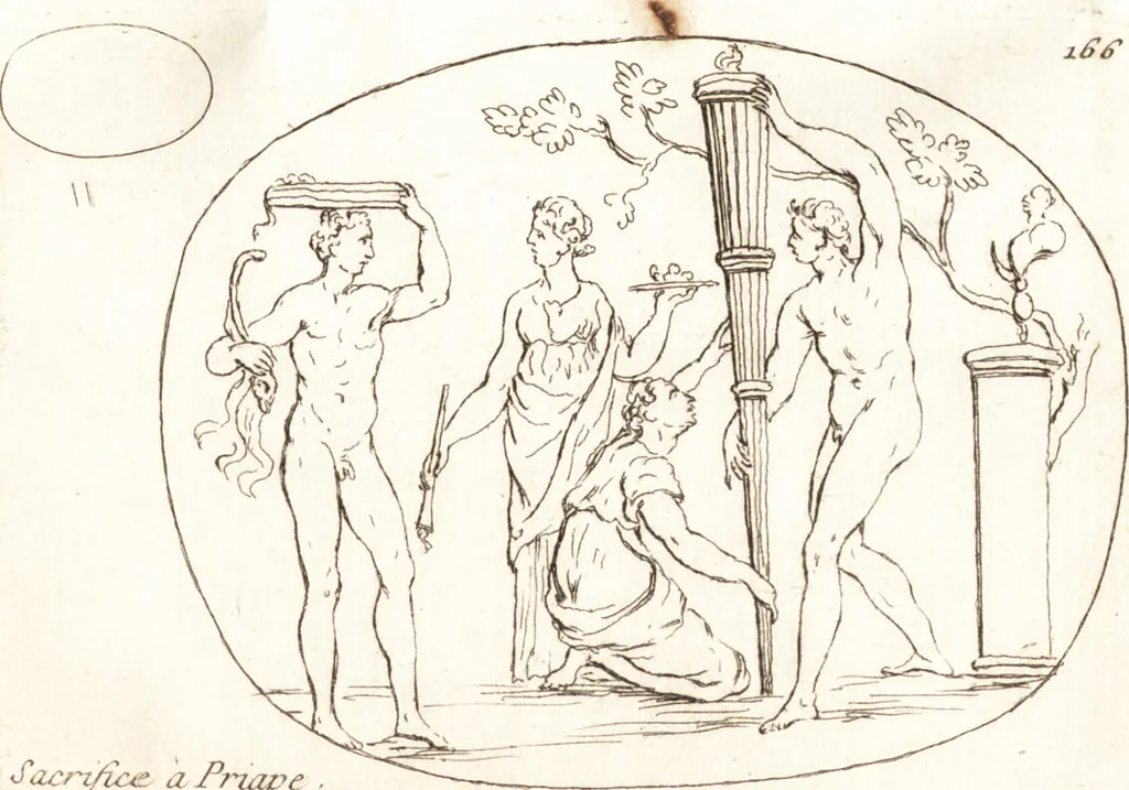 An illustration from Recueil de trois cent têtes et sujets de composition [graphic], 1775, leaf 174