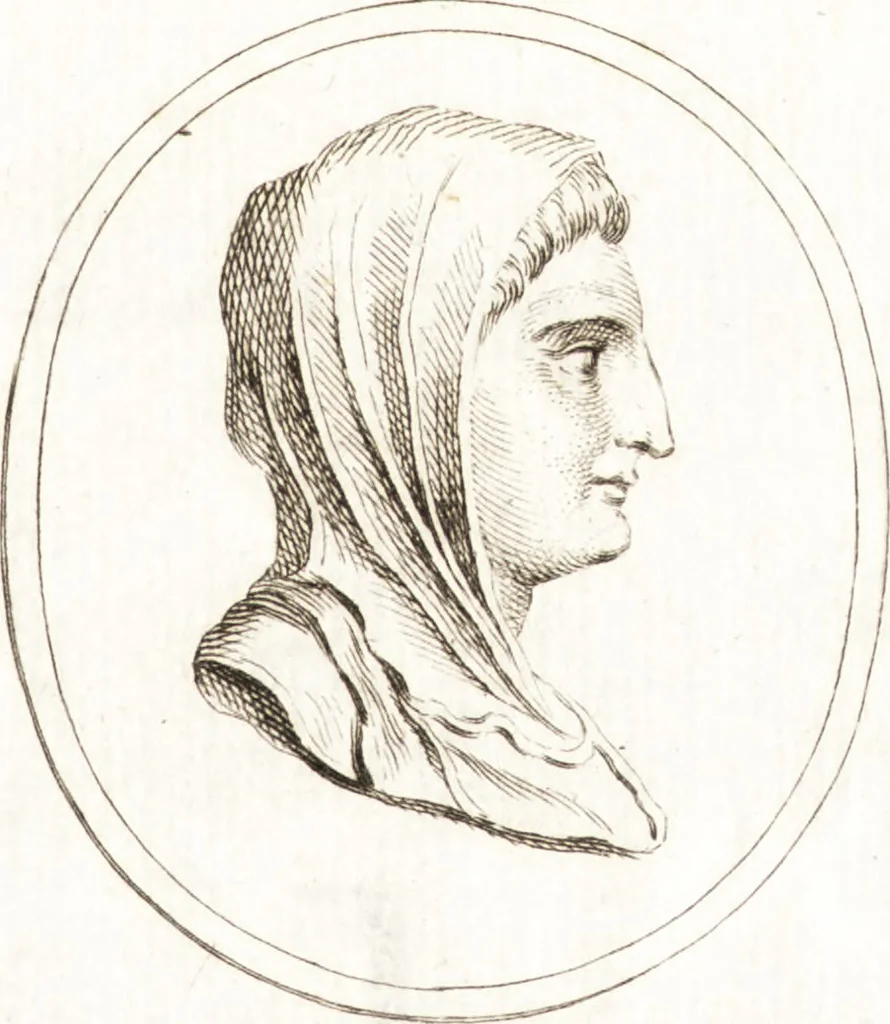 An illustration from Recueil de trois cent têtes et sujets de composition [graphic], 1775, leaf 18