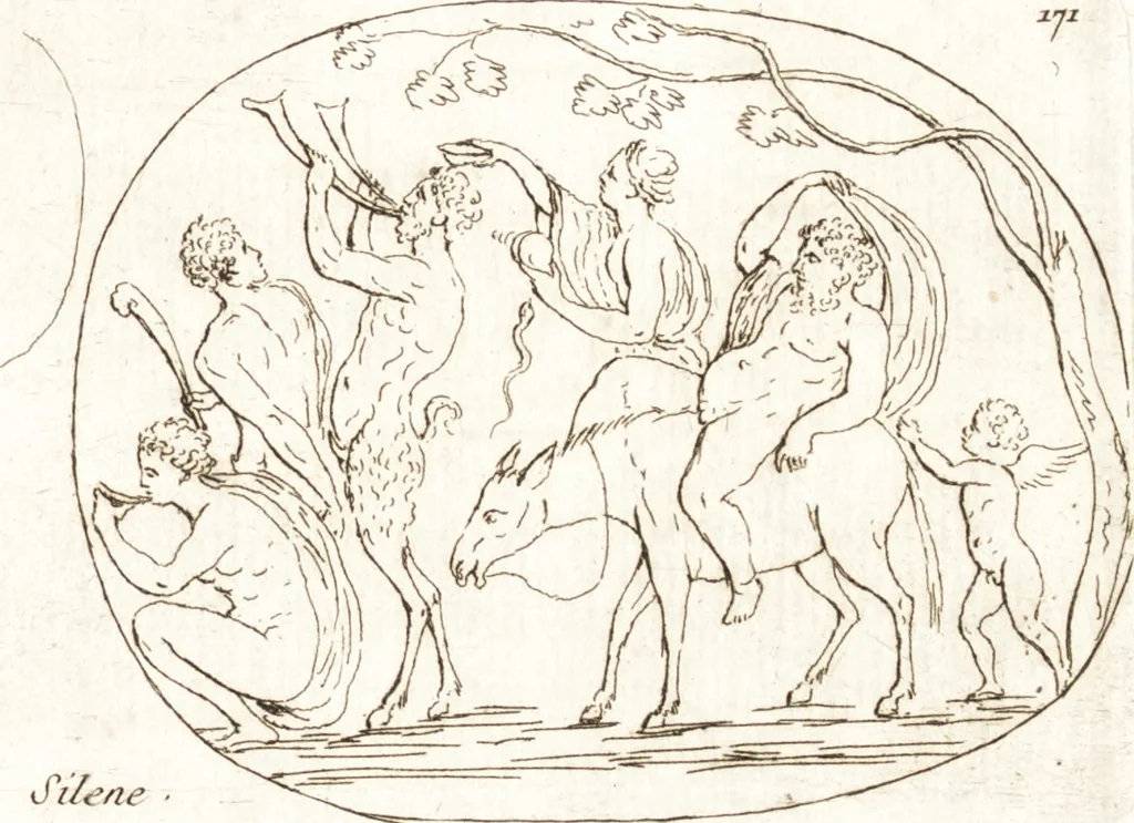 An illustration from Recueil de trois cent têtes et sujets de composition [graphic], 1775, leaf 180