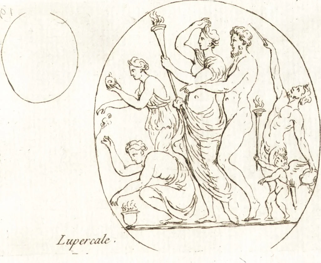 An illustration from Recueil de trois cent têtes et sujets de composition [graphic], 1775, leaf 184
