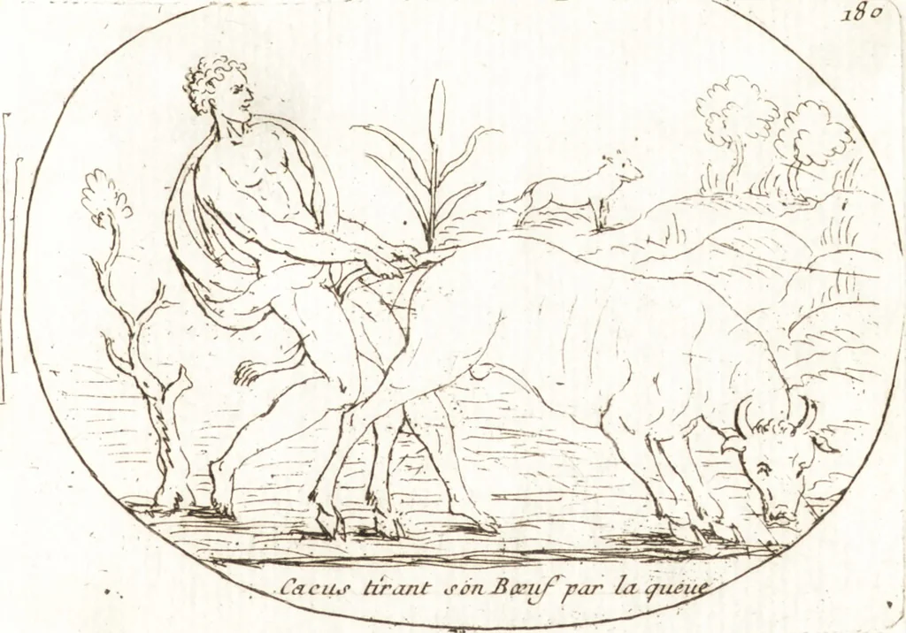 An illustration from Recueil de trois cent têtes et sujets de composition [graphic], 1775, leaf 188