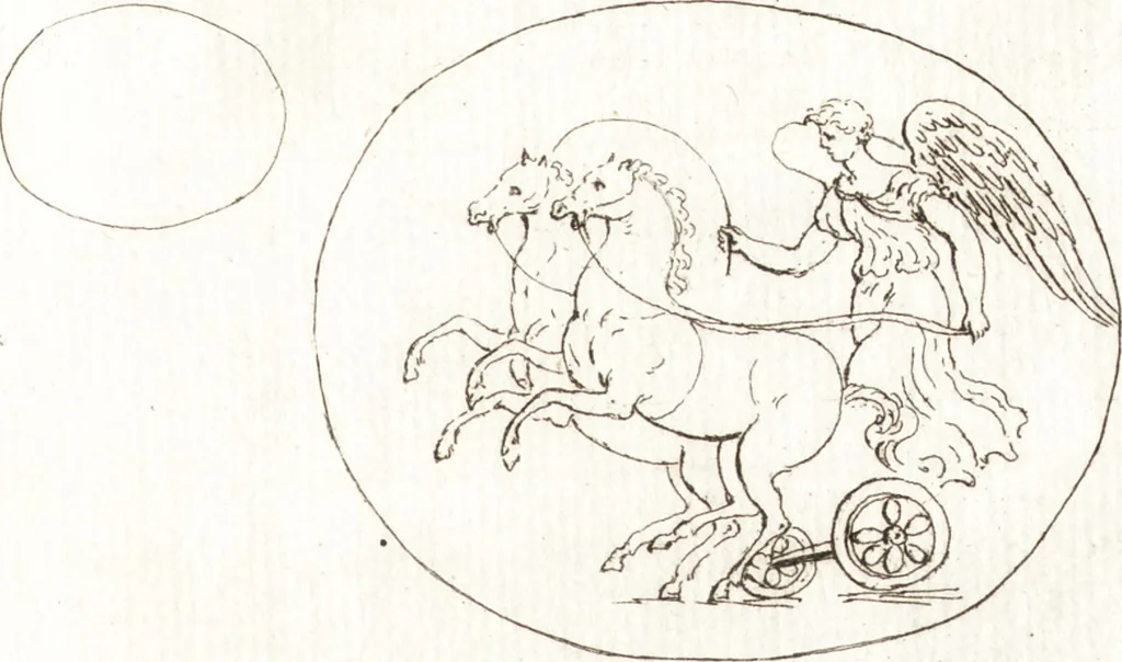 An illustration from Recueil de trois cent têtes et sujets de composition [graphic], 1775, leaf 194
