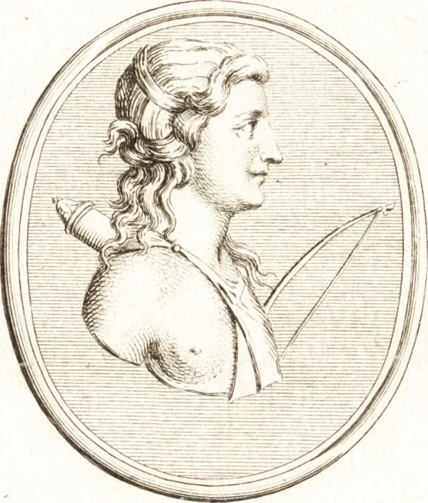 An illustration from Recueil de trois cent têtes et sujets de composition [graphic], 1775, leaf 20