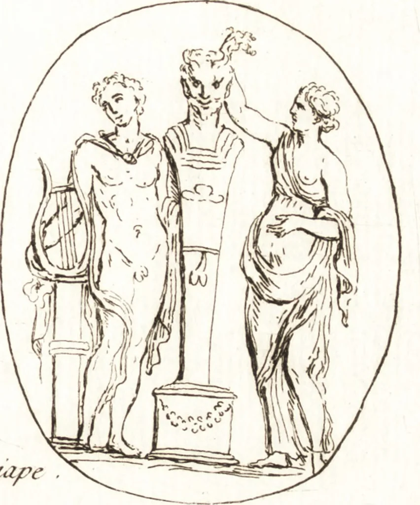 An illustration from Recueil de trois cent têtes et sujets de composition [graphic], 1775, leaf 218