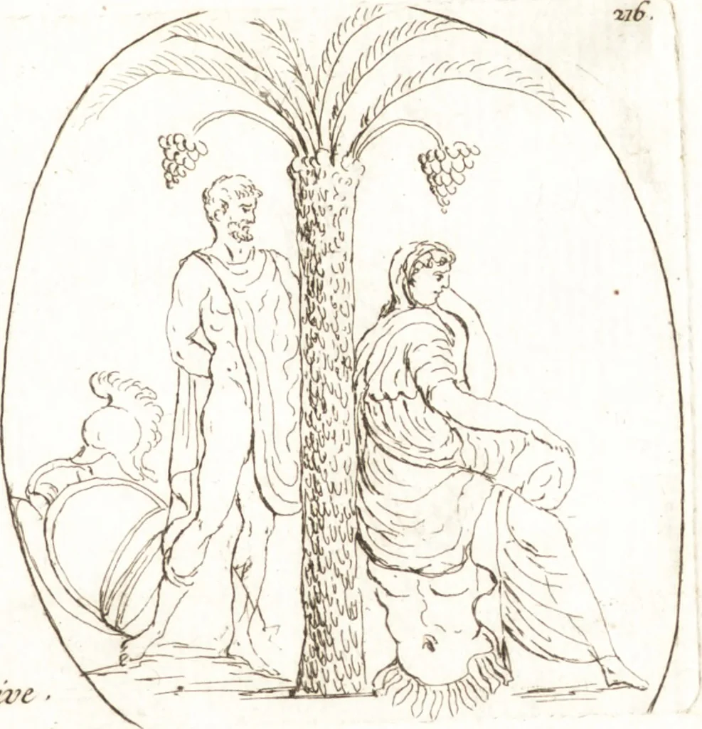 An illustration from Recueil de trois cent têtes et sujets de composition [graphic], 1775, leaf 224