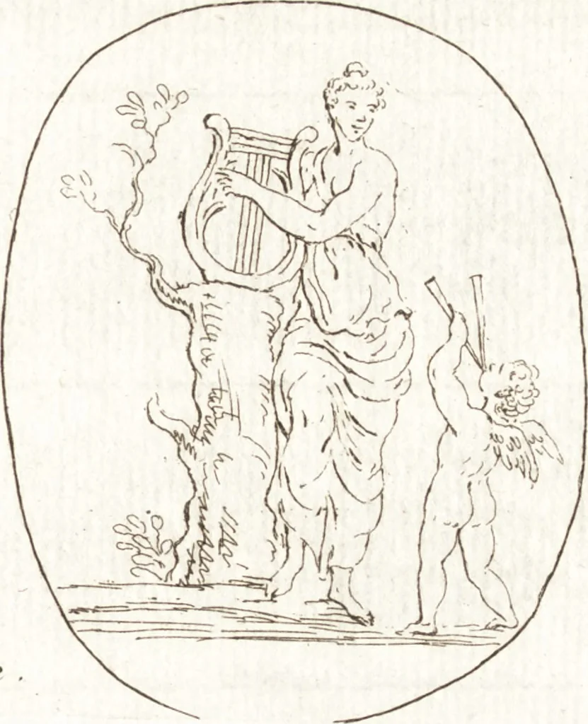An illustration from Recueil de trois cent têtes et sujets de composition [graphic], 1775, leaf 232