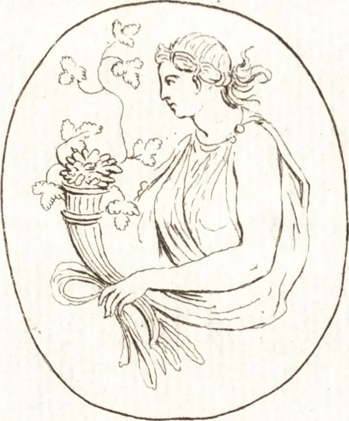 An illustration from Recueil de trois cent têtes et sujets de composition [graphic], 1775, leaf 234