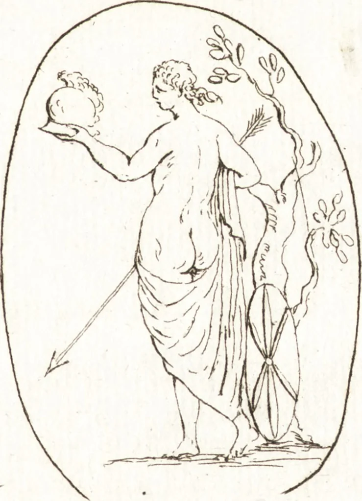 An illustration from Recueil de trois cent têtes et sujets de composition [graphic], 1775, leaf 238