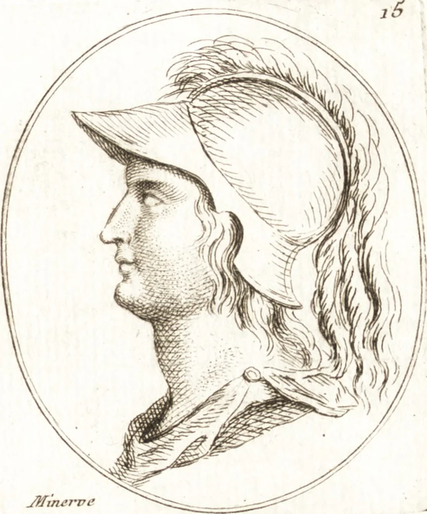 An illustration from Recueil de trois cent têtes et sujets de composition [graphic], 1775, leaf 24