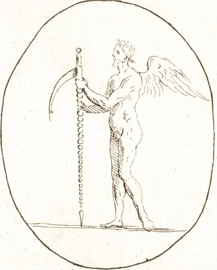 An illustration from Recueil de trois cent têtes et sujets de composition [graphic], 1775, leaf 240