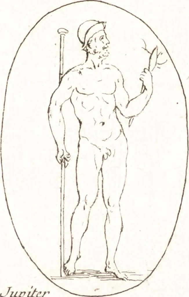 An illustration from Recueil de trois cent têtes et sujets de composition [graphic], 1775, leaf 240