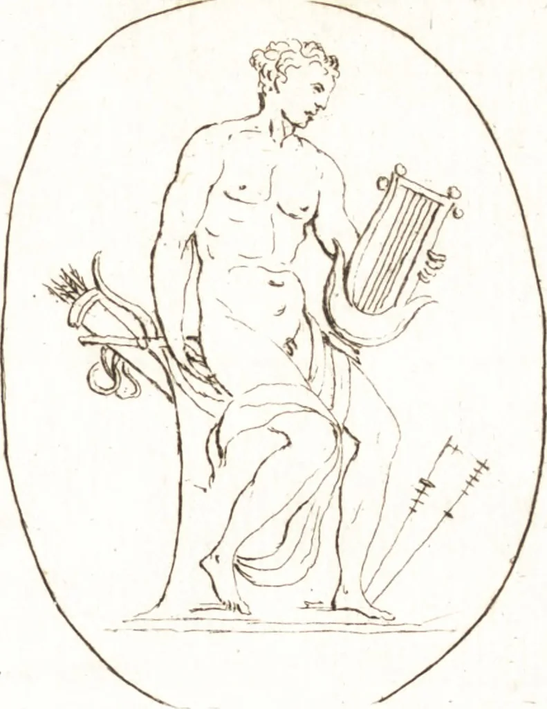 An illustration from Recueil de trois cent têtes et sujets de composition [graphic], 1775, leaf 242