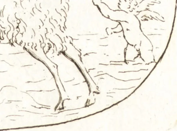 An illustration from Recueil de trois cent têtes et sujets de composition [graphic], 1775, leaf 246