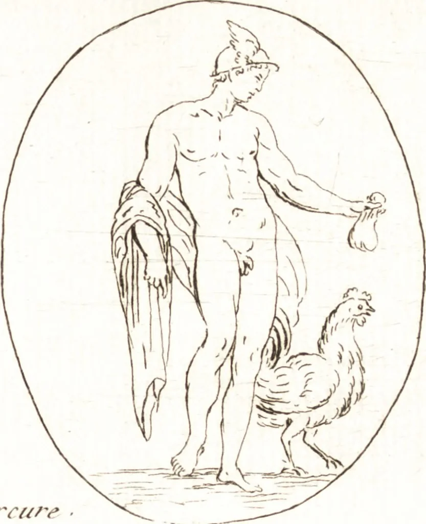 An illustration from Recueil de trois cent têtes et sujets de composition [graphic], 1775, leaf 252