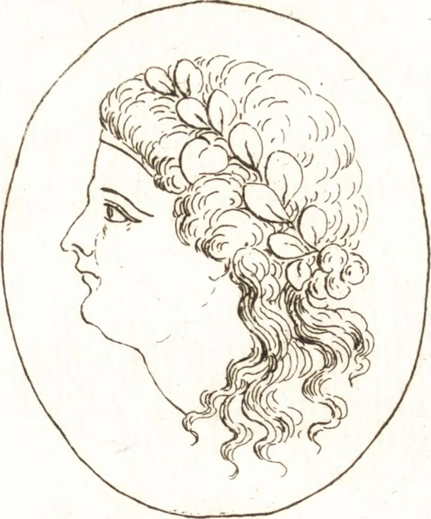 An illustration from Recueil de trois cent têtes et sujets de composition [graphic], 1775, leaf 256